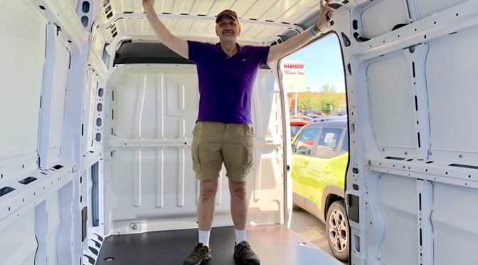 On Living In A Cargo Van