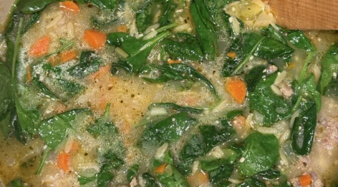 Save Money: Make Italian Wedding Soup!